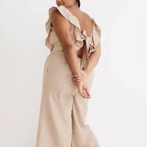 NWT Madewell Ruffle Jumpsuit